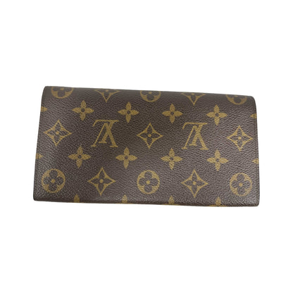 Louis Vuitton Porte Tresor International Monogram Canvas, Brown, Canvas, Wallet