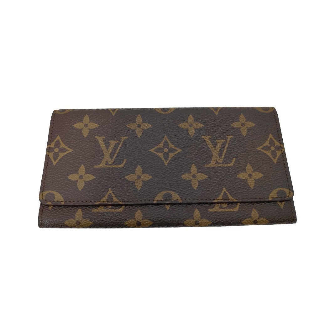 Louis Vuitton Porte Yen wallet Monogram canvas, Brown, Canvas, Wallet