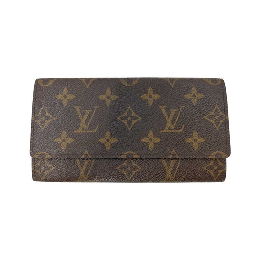 Louis Vuitton Porte Yen wallet Monogram canvas, Brown, Canvas, Wallet