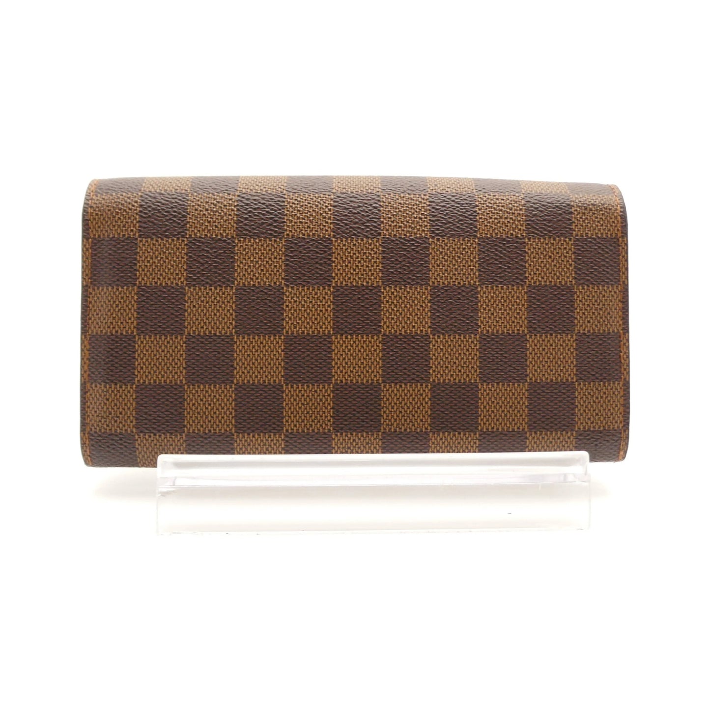 Louis Vuitton Portefeuille Sarah Damier, Brown, Canvas, Wallet