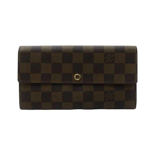 Louis Vuitton Portefeuille Sarah Damier, Multicolour, PVC, Wallet