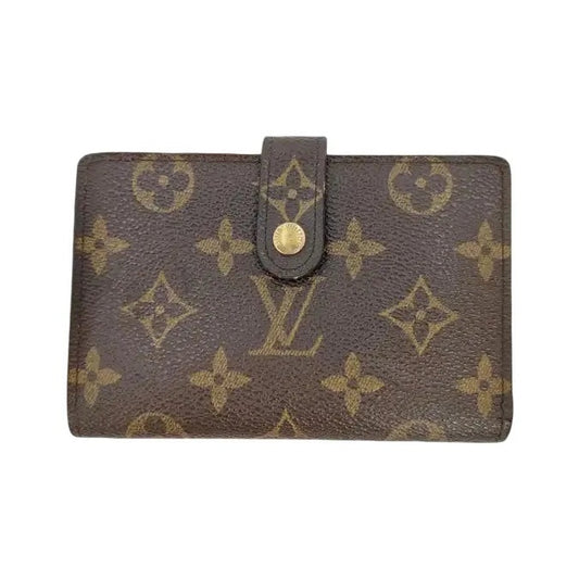 Louis Vuitton Portefeuille Viennois Monogram Canvas, Brown, Canvas, Wallet