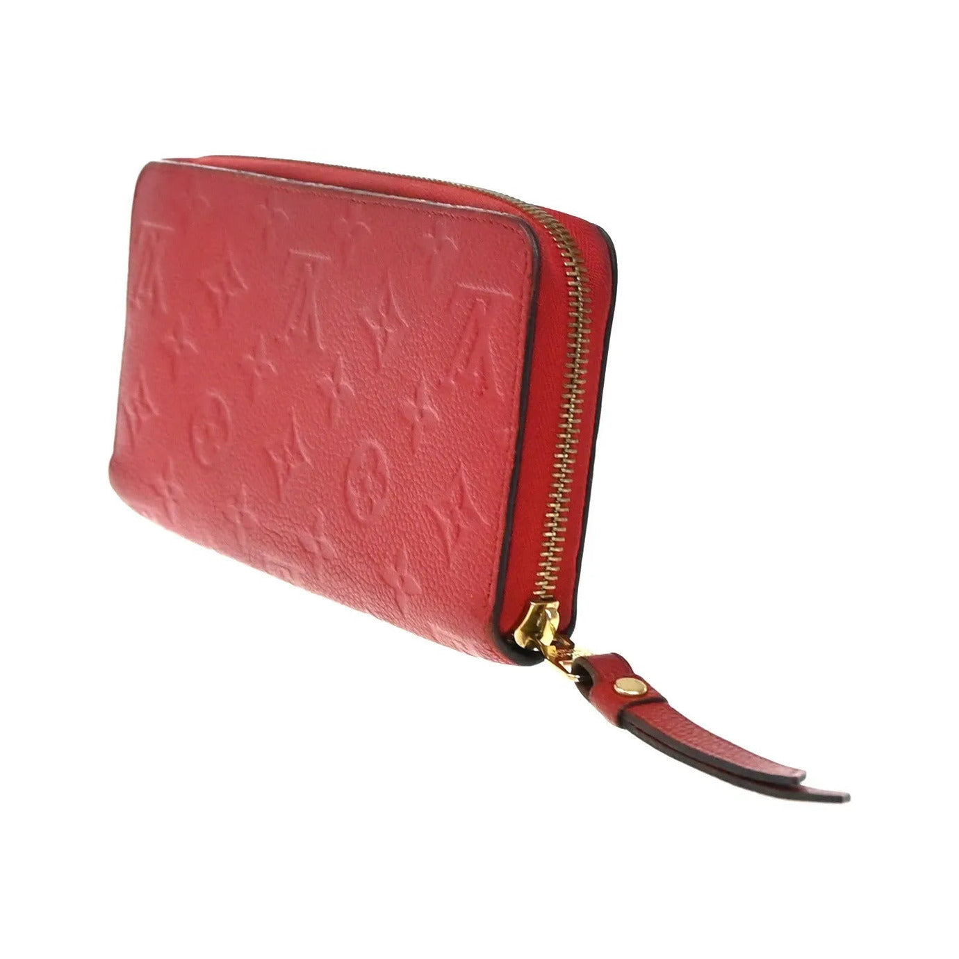 Louis Vuitton Portefeuille zippy Monogramme Empreinte Monogramme Empreinte, Red, Leather, Wallet