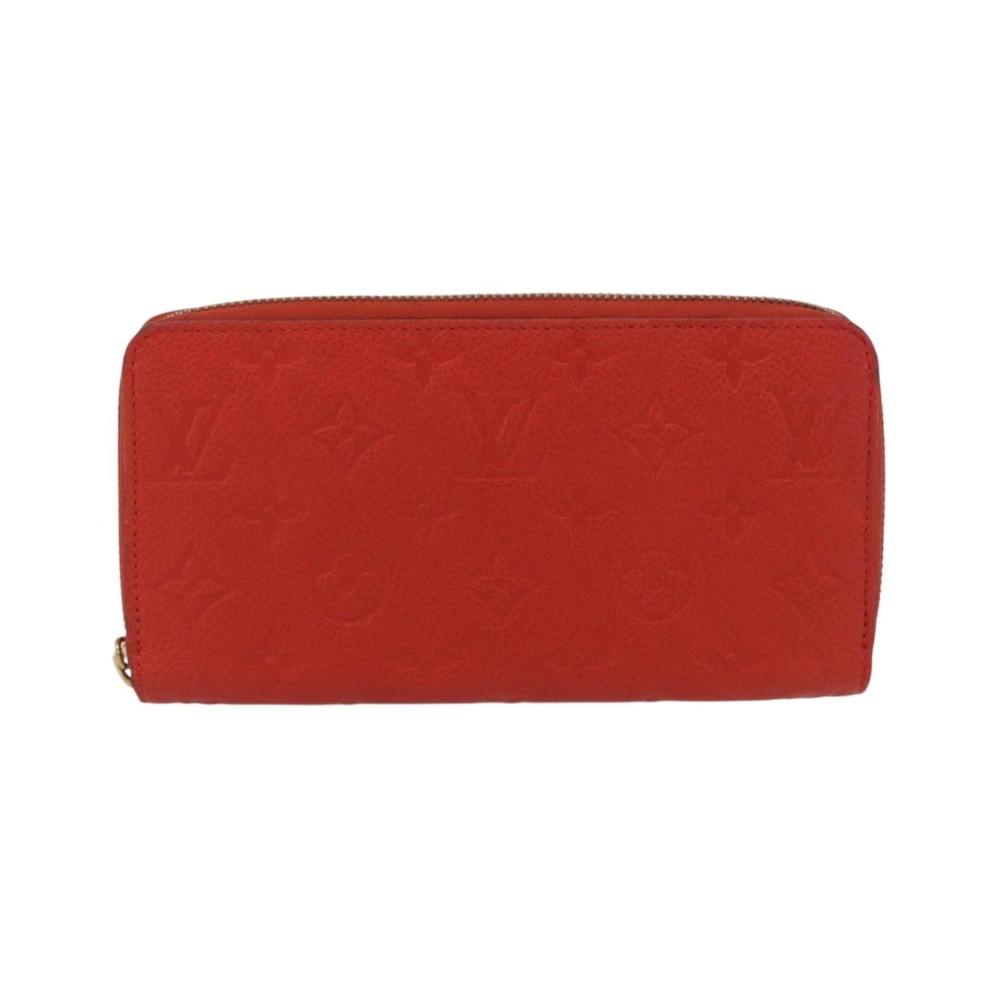 Louis Vuitton Portefeuille zippy Monogramme Empreinte Monogramme Empreinte, Orange, Leather, Wallet