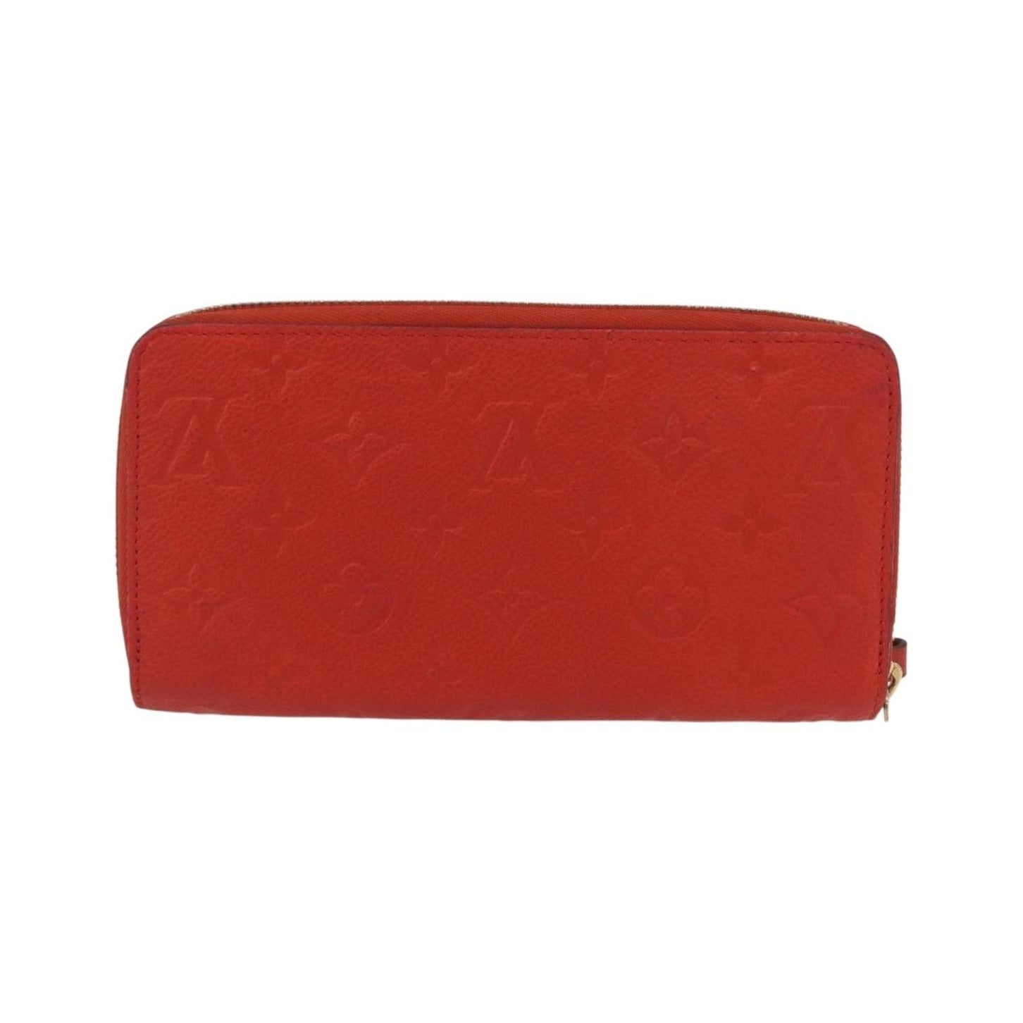Louis Vuitton Portefeuille zippy Monogramme Empreinte Monogramme Empreinte, Orange, Leather, Wallet