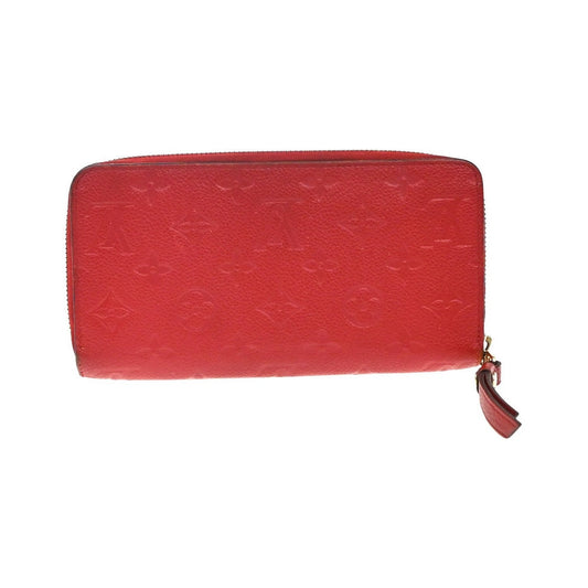 Louis Vuitton Portefeuille zippy Monogramme Empreinte Monogramme Empreinte, Red, Leather, Wallet