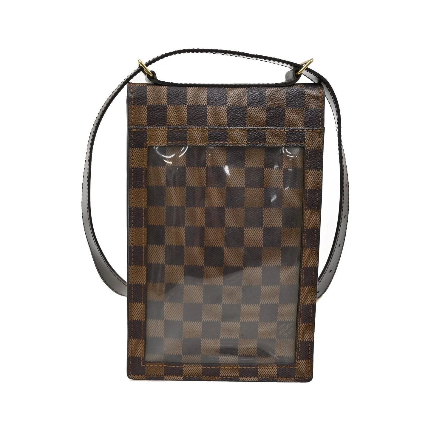 Louis Vuitton Portobello Messenger Damier, Brown, Canvas, Shoulder Bag