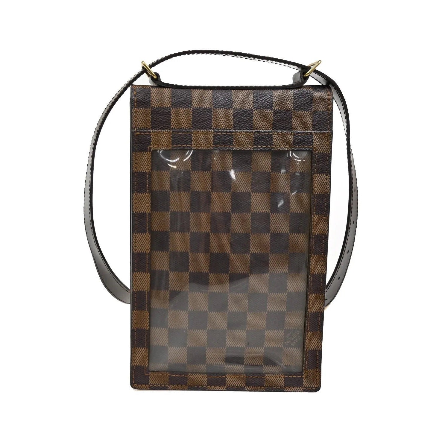 Louis Vuitton Portobello Messenger Damier, Brown, Canvas, Shoulder Bag