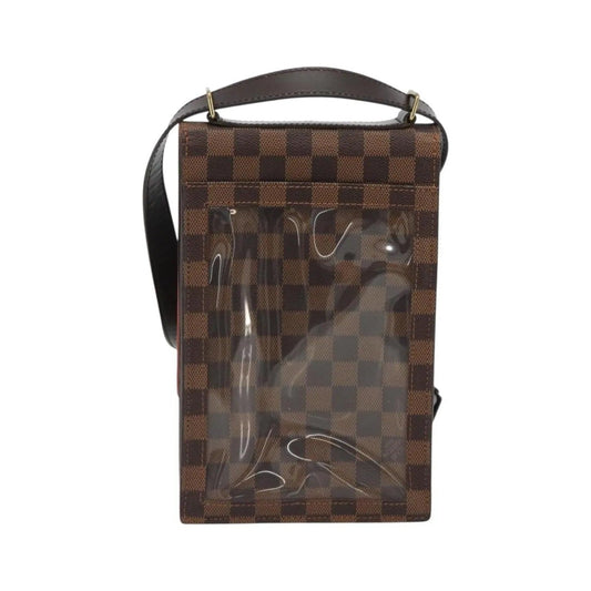 Louis Vuitton Portobello Messenger Damier, Brown, Canvas, Shoulder Bag