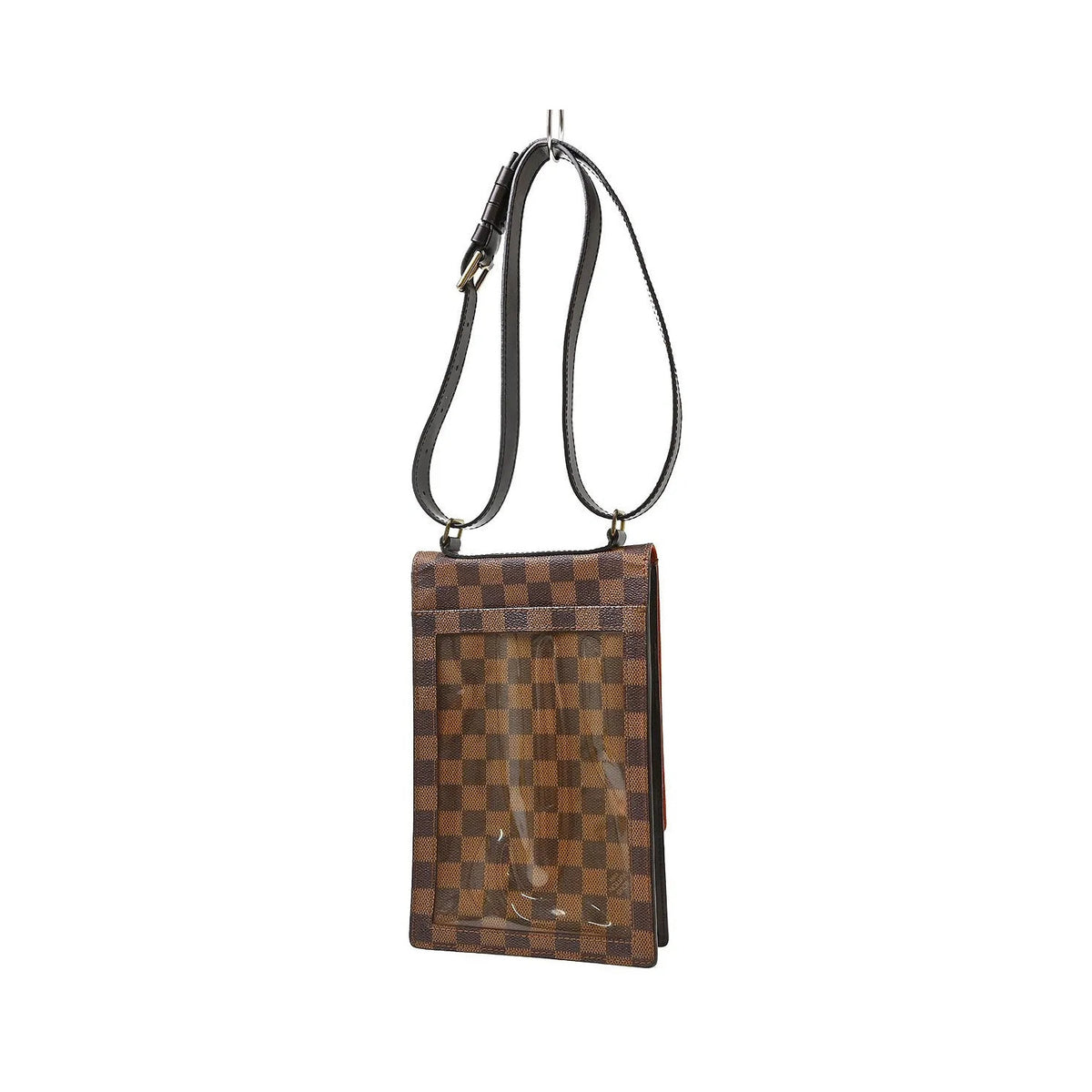 Louis Vuitton Portobello Messenger Damier, Brown, Canvas, Shoulder Bag