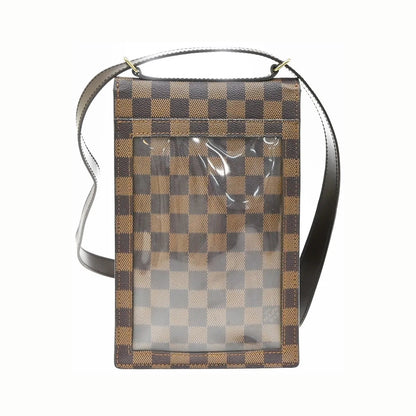 Louis Vuitton Portobello Messenger Damier Ebene, Brown, Canvas, Shoulder Bag