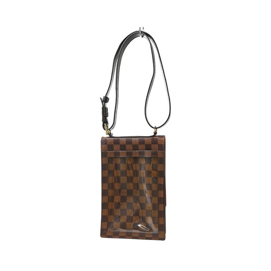 Louis Vuitton Portobello Messenger Damier Ebene, Brown, Canvas, Shoulder Bag