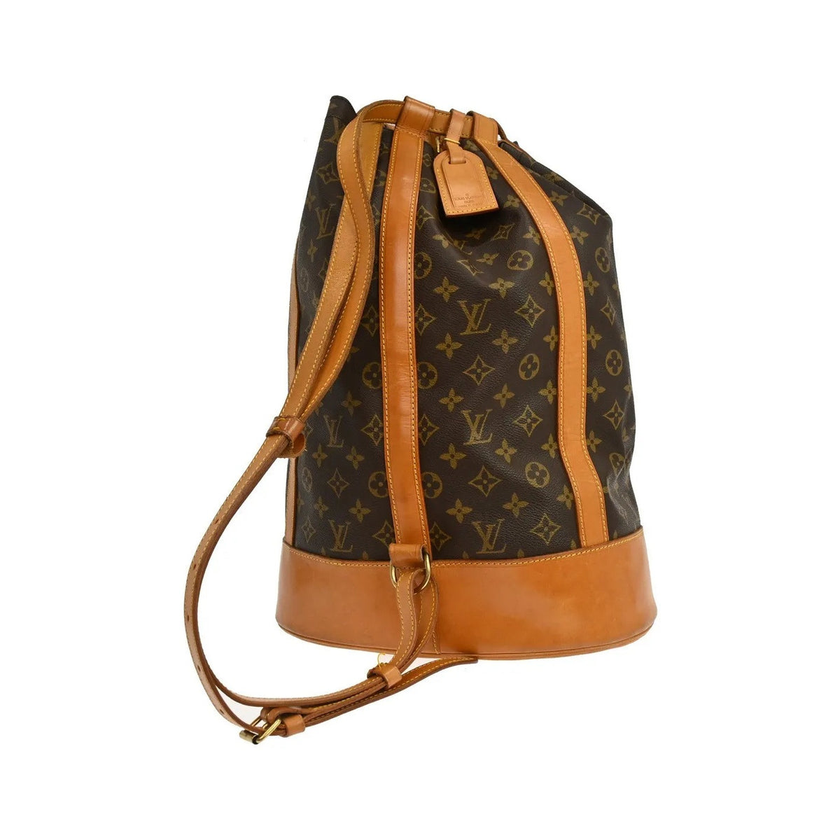 Louis Vuitton Randonnee Monogram Canvas, Brown, Canvas, Shoulder Bag