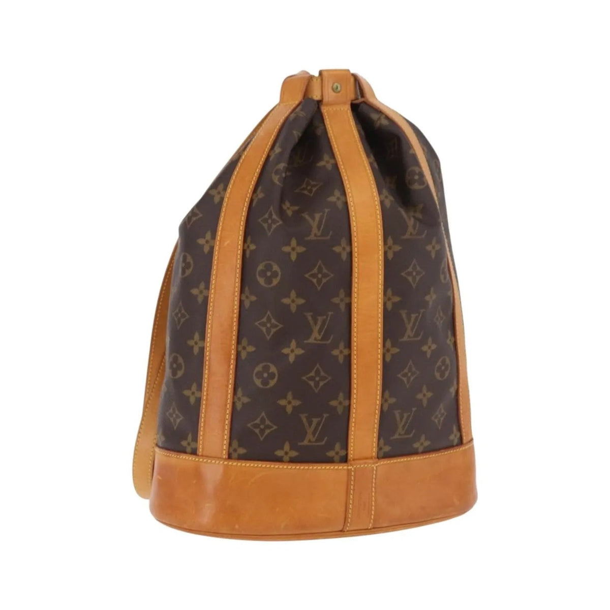 Louis Vuitton Randonnee Monogram Canvas, Brown, Canvas, Shoulder Bag