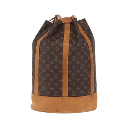 Louis Vuitton Randonnee Monogram Canvas, Brown, Canvas, Backpack