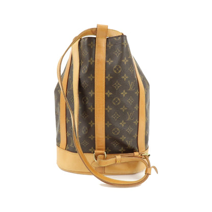 Louis Vuitton Randonnee Monogram Canvas, Brown, Canvas, Backpack