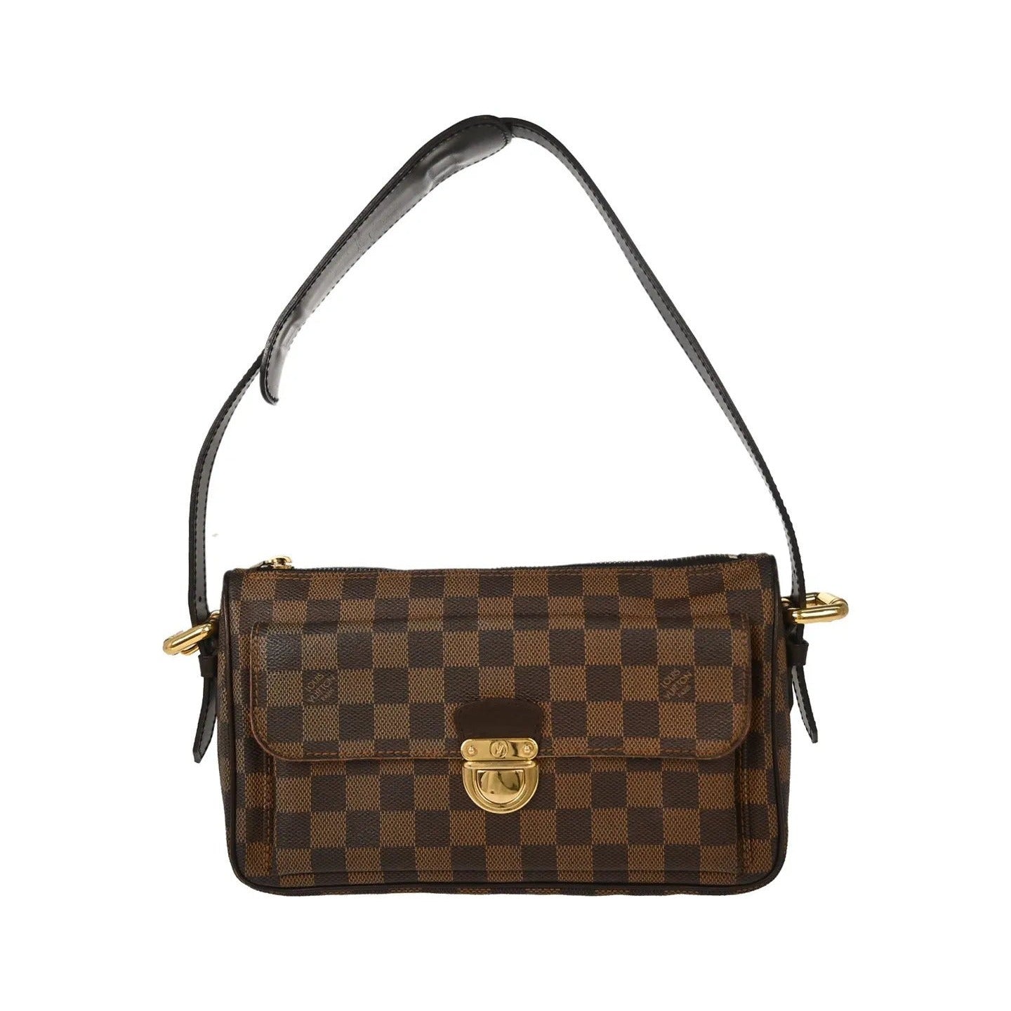 Louis Vuitton Ravello Damier, Brown, Canvas, Shoulder Bag