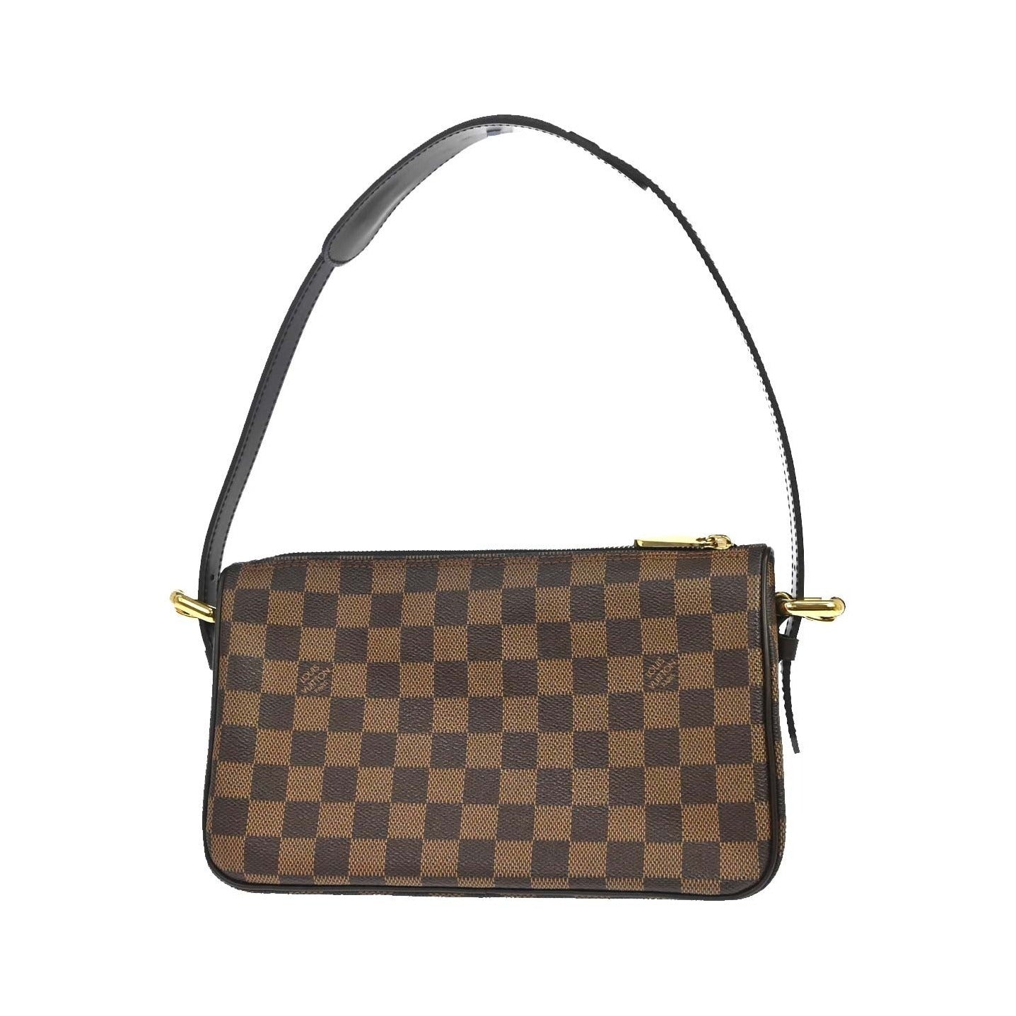 Louis Vuitton Ravello Damier Ebene, Brown, Canvas, Shoulder Bag