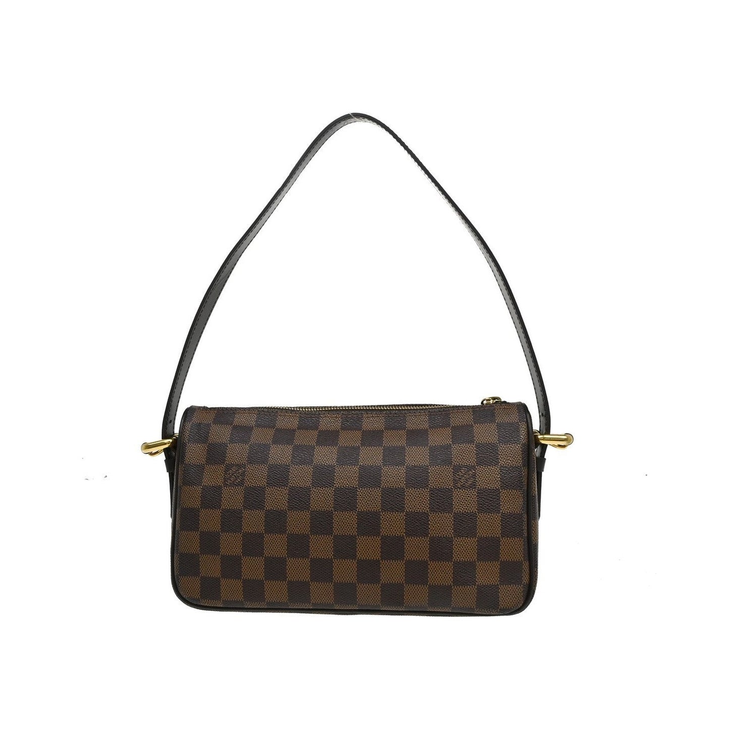 Louis Vuitton Ravello Damier Ebene, Brown, Canvas, Shoulder Bag