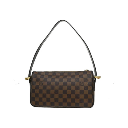 Louis Vuitton Ravello Damier Ebene, Brown, Canvas, Shoulder Bag