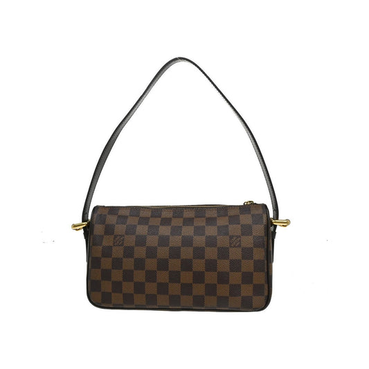 Louis Vuitton Ravello Damier Ebene, Brown, Canvas, Shoulder Bag