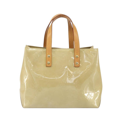Louis Vuitton Reade Monogram Vernis, Beige, Patent Leather, Handbag