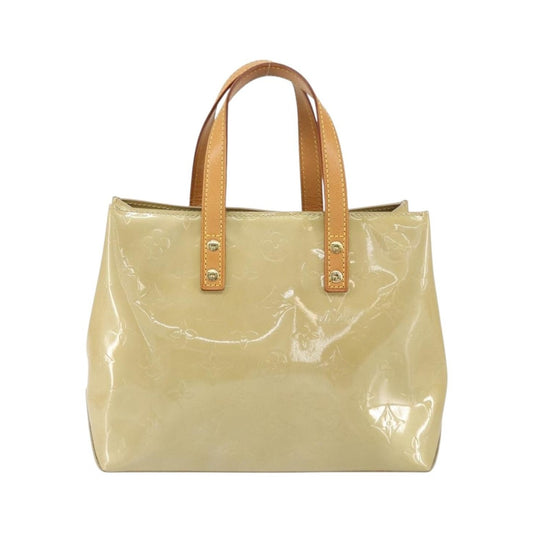 Louis Vuitton Reade Monogram Vernis, Beige, Patent Leather, Handbag