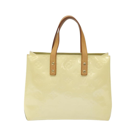 Louis Vuitton Reade Monogram Vernis, Beige, Patent Leather, Handbag