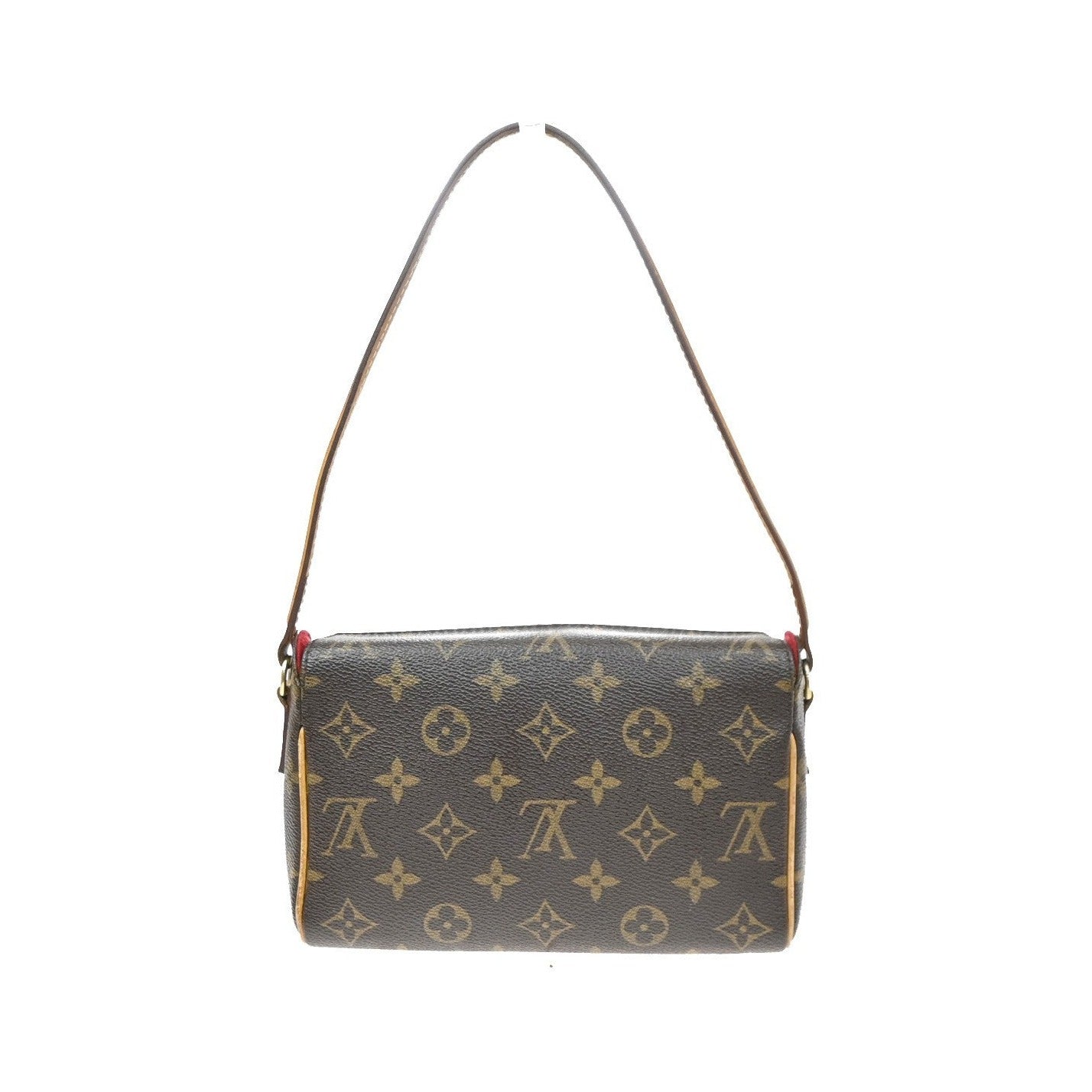 Louis Vuitton Recital Monogram Canvas, Brown, Leather, Shoulder Bag
