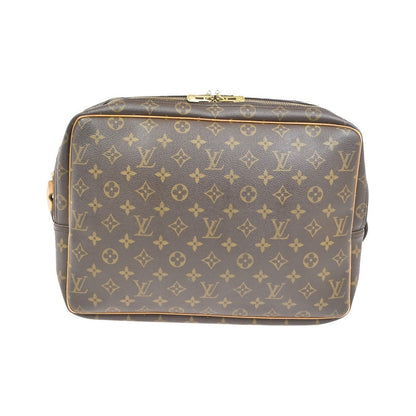 Louis Vuitton Reporter Monogram, Brown, Canvas, Shoulder Bag