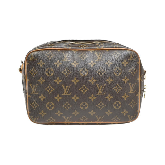 Louis Vuitton Reporter Monogram, Brown, Canvas, Shoulder Bag