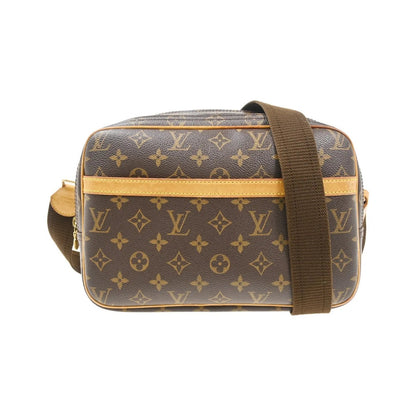 Louis Vuitton Reporter Monogram Canvas, Brown, Canvas, Shoulder Bag