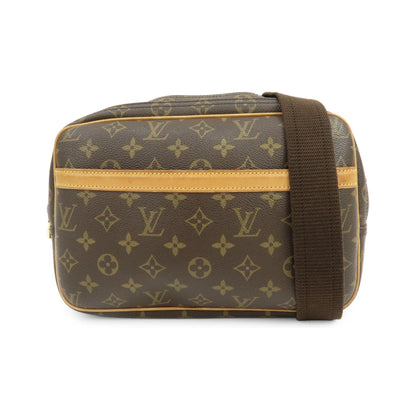 Louis Vuitton Reporter Monogram Canvas, Brown, Canvas, Shoulder Bag