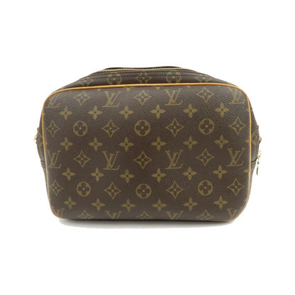Louis Vuitton Reporter Monogram Canvas, Brown, Canvas, Shoulder Bag