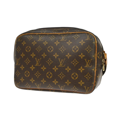 Louis Vuitton Reporter Monogram Canvas, Brown, Canvas, Shoulder Bag