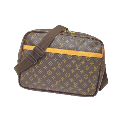 Louis Vuitton Reporter Monogram Canvas, Brown, Canvas, Shoulder Bag