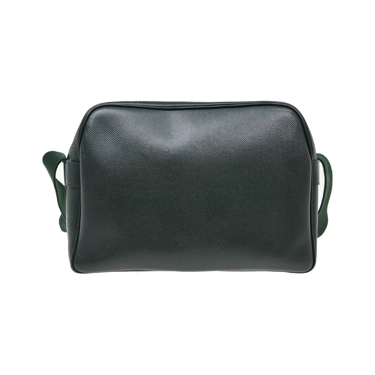 Louis Vuitton Reporter Taiga Leather, Green, Leather, Shoulder Bag