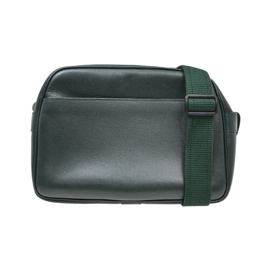 Louis Vuitton Reporter Taiga Leather, Green, Leather, Shoulder Bag