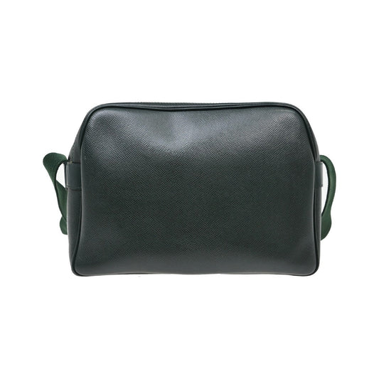 Louis Vuitton Reporter Taiga Leather, Green, Leather, Shoulder Bag