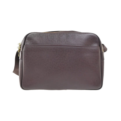Louis Vuitton Reporter Taiga Leather, Brown, Leather, Shoulder Bag