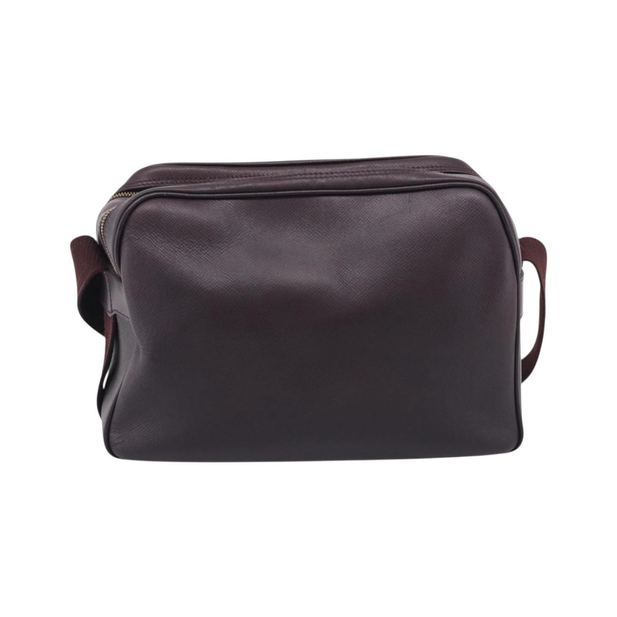 Louis Vuitton Reporter Taiga Leather, Burgundy, Leather, Shoulder Bag