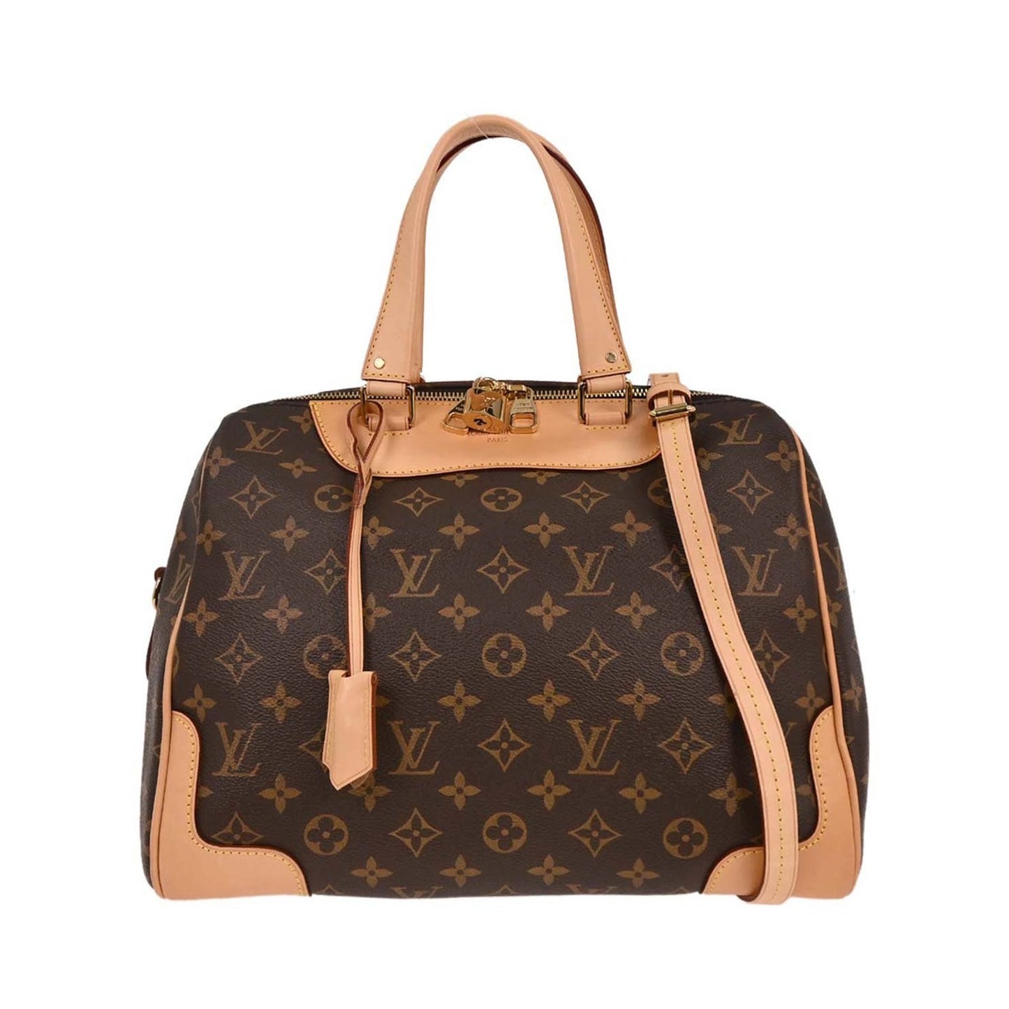 Louis Vuitton Retiro Monogram Canvas, Brown, Canvas, Handbag