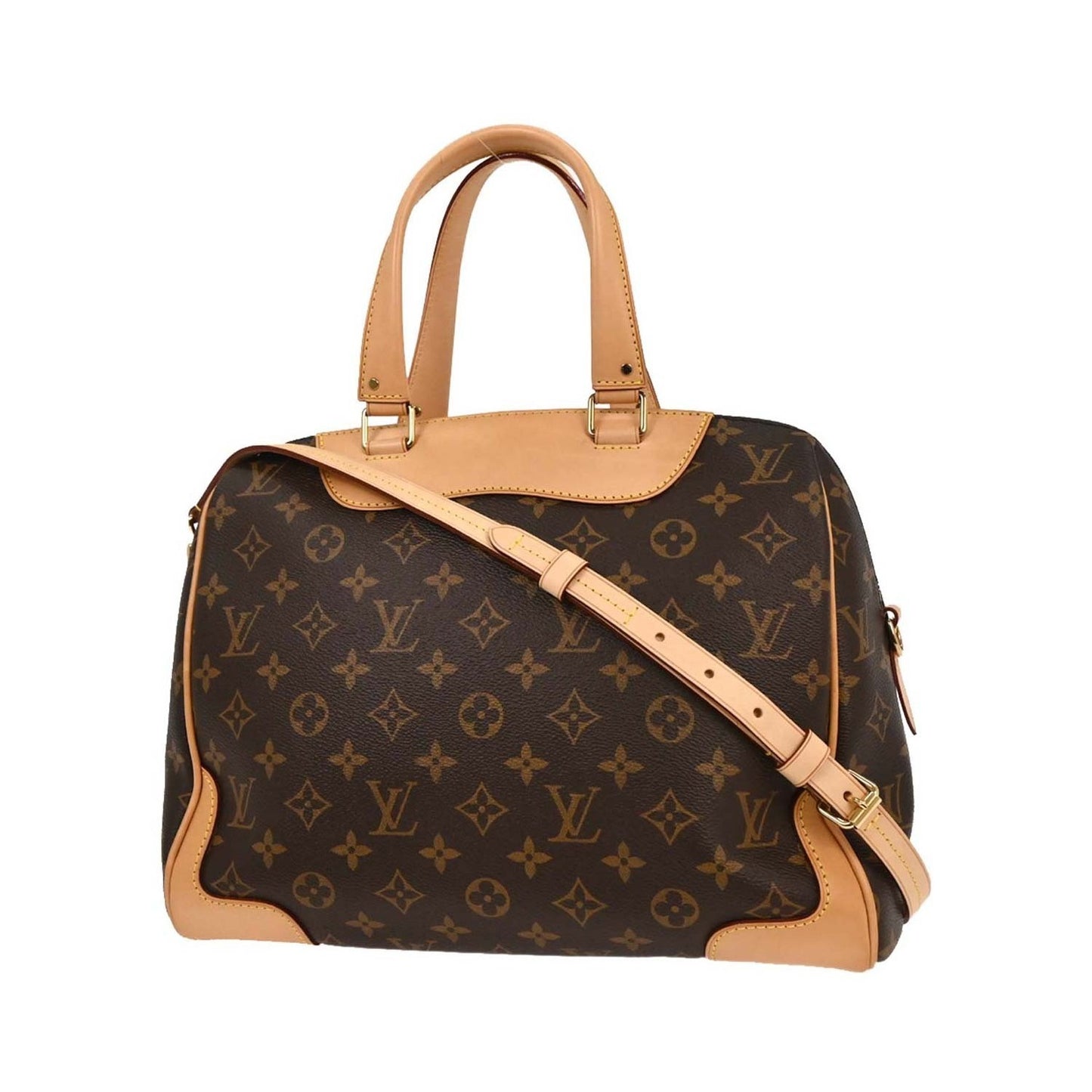 Louis Vuitton Retiro Monogram Canvas, Brown, Canvas, Handbag