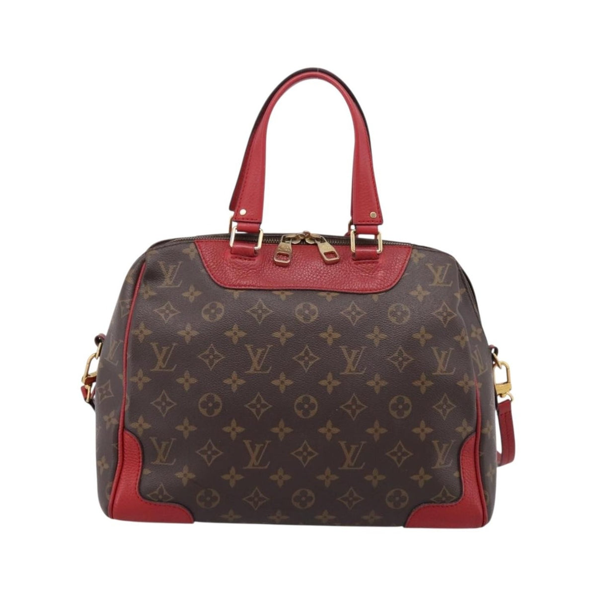 Louis Vuitton Retiro Monogram Canvas, Brown, Canvas, Handbag