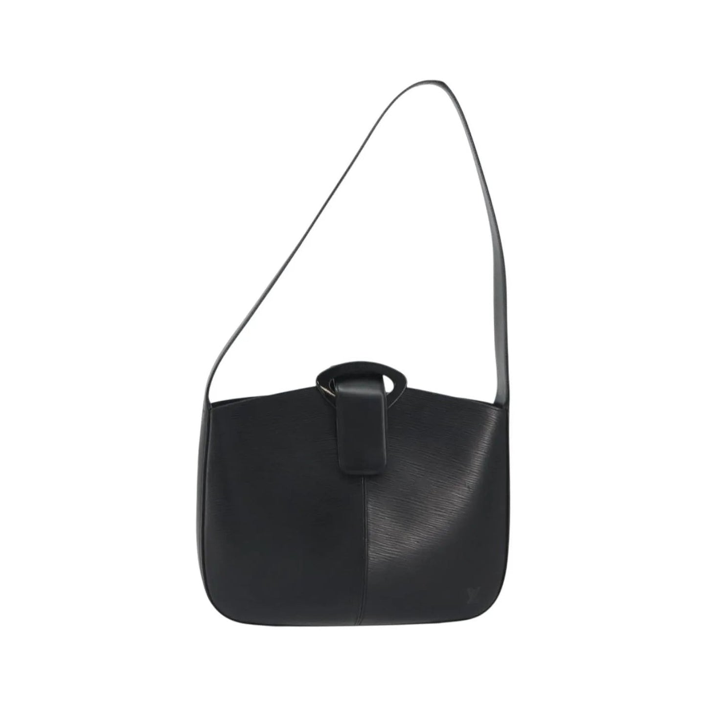 Louis Vuitton Reverie Epi Leather, Black, Leather, Shoulder Bag