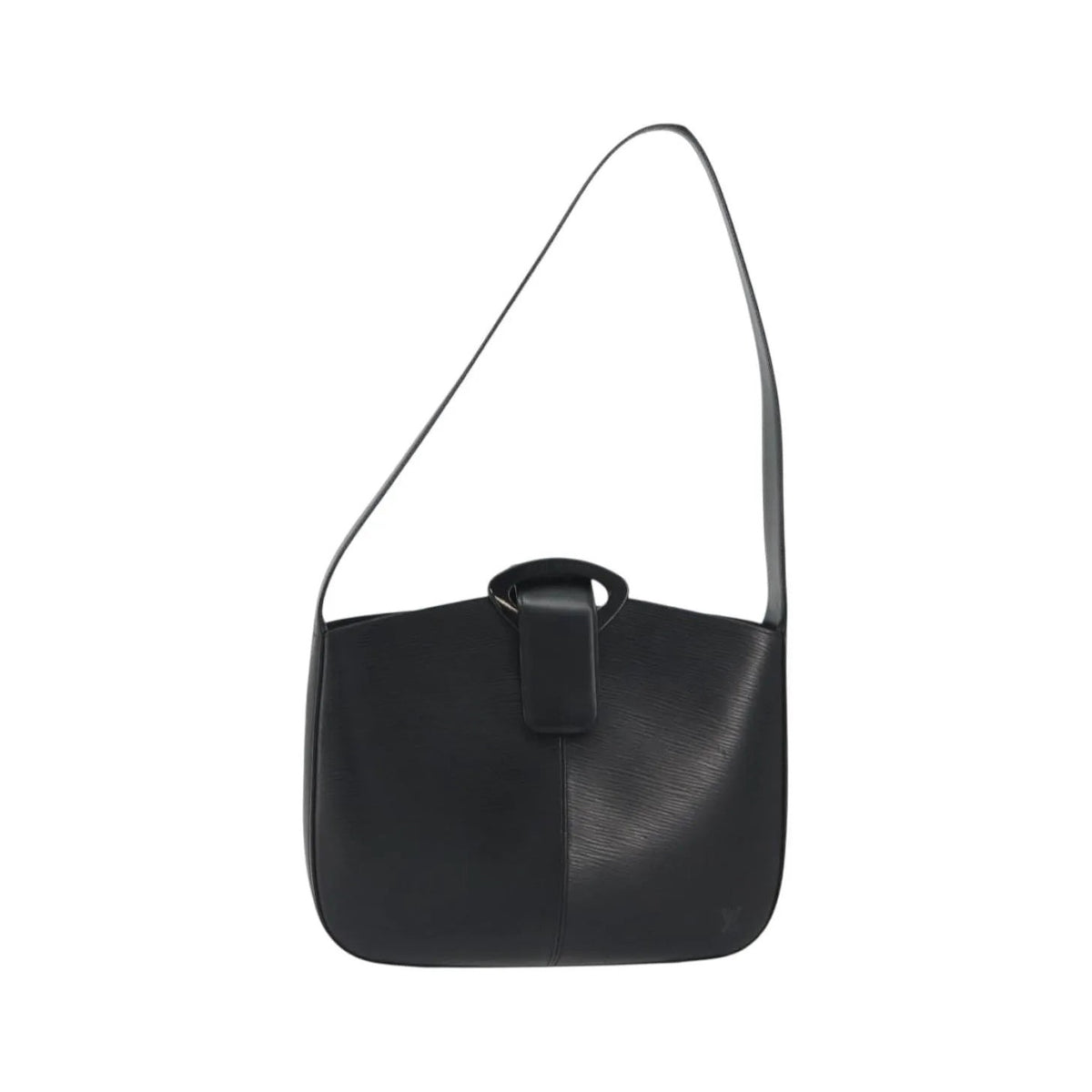 Louis Vuitton Reverie Epi Leather, Black, Leather, Shoulder Bag