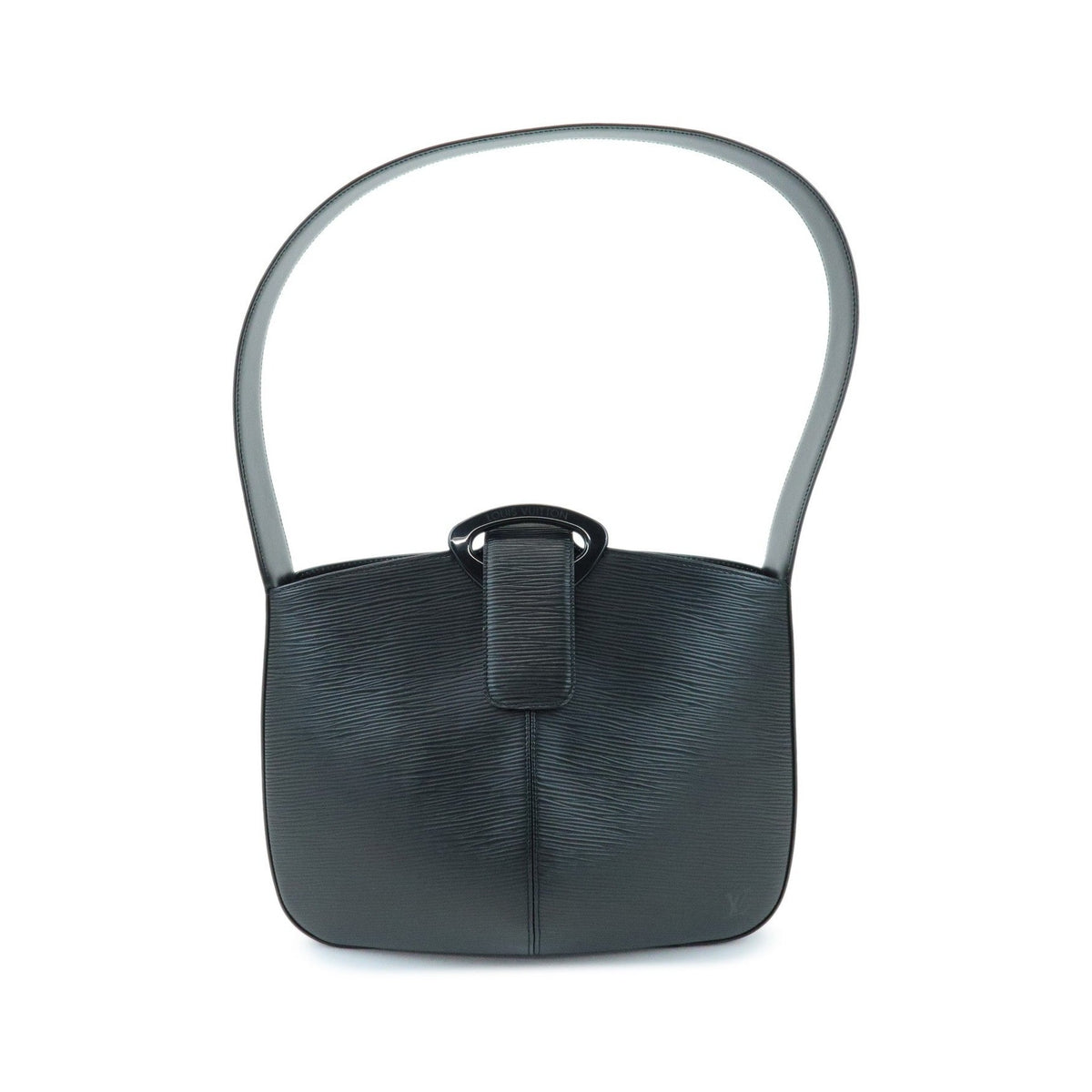 Louis Vuitton Reverie Epi Leather, Black, Leather, Handbag