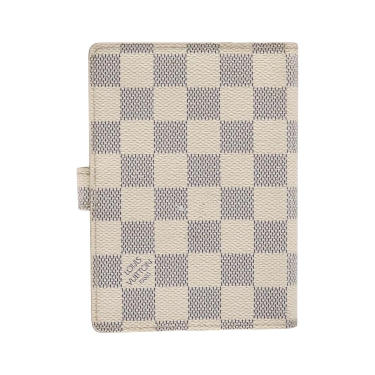Louis Vuitton Ring Agenda Cover Damier, Beige, Canvas, Briefcase