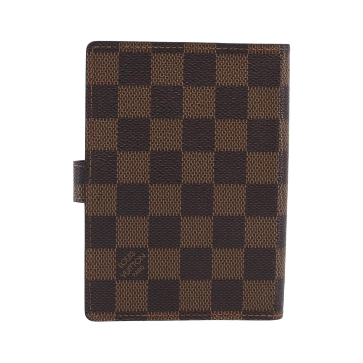 Louis Vuitton Ring Agenda Cover Damier, Brown, Canvas, Briefcase