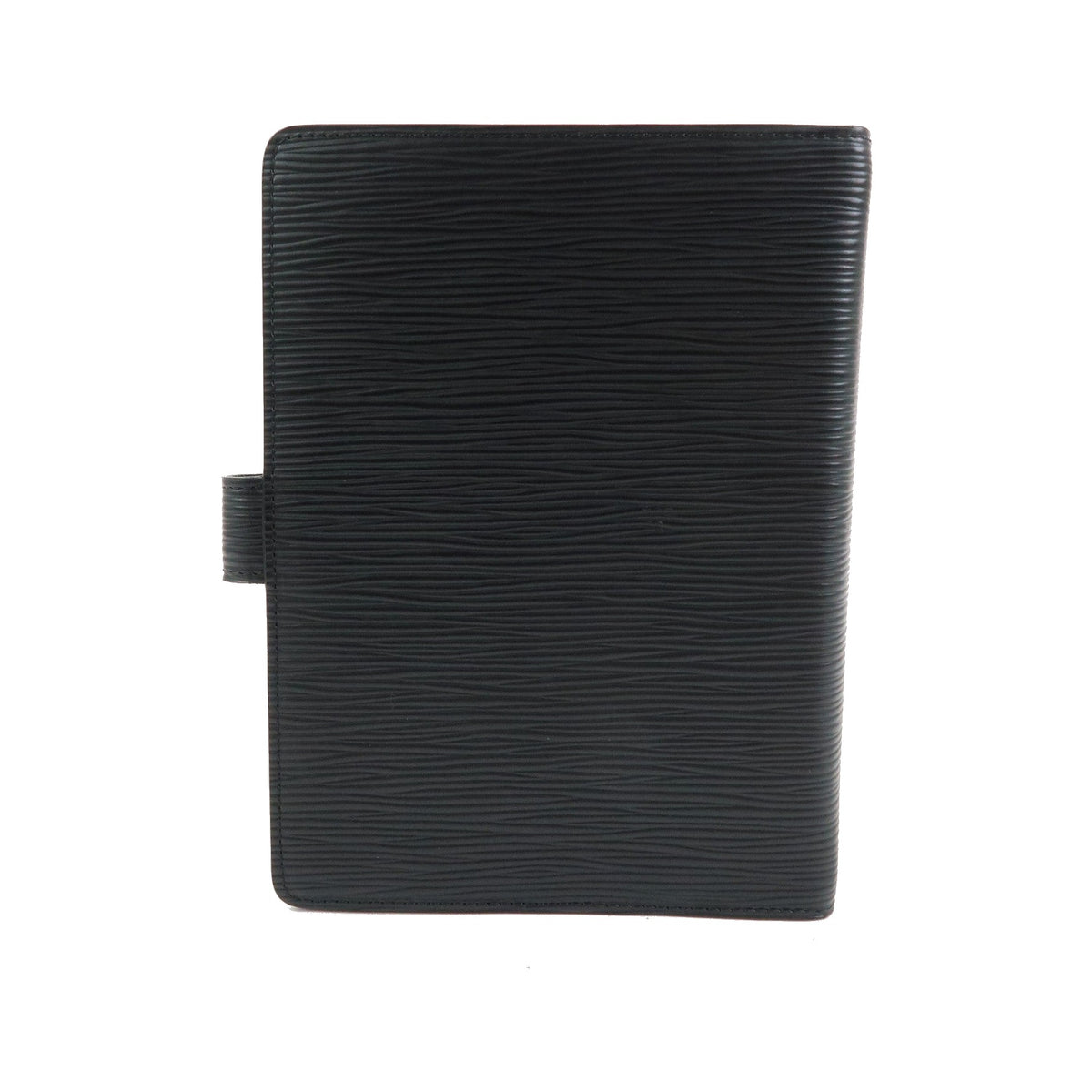 Louis Vuitton Ring Agenda Cover Epi Leather, Black, Leather, Briefcase